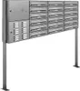 18er V2A Edelstahl Briefkasten Standanlage Freistehend mit Produktbild-Vorschau 1