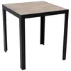 DEGAMO Gartentisch Bistrotisch ROMA 70x70cm, Alu anthrazit Produktbild-Vorschau 1
