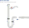 Xavax Röhrensiphon flexibel, 1 1/2'', 1 St./Polyb., Produktbild-Vorschau 5