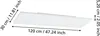 TURCONA-Z Wand-/Deckenleuchte Lampe Beleuchtung - L120 x Produktbild-Vorschau 3