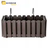 KADAX Skrzynka Balkonowa 38cm + 2 Uchwyty Brązowa Podgląd zdjęcia produktu 5