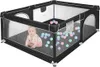 Parc pour bébé Barrière de sécurité 120*160*66cm avec filet Voir les images du produit 3