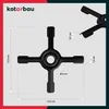 KOTARBAU® 4er Set Gasherd Aufsatz 125x125mm Gasherdkreuz Produktbild-Vorschau 7