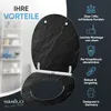 SANILO® WC-Sitz mit Absenkautomatik und Schnellverschluss Produktbild-Vorschau 2