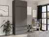 Šatníková skriňa s nadstavcom 90 x 234 cm FRAMIRE B-9-NTIP Náhľad obrázku produktu 2