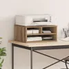 vidaXL Supporto per stampante Quercia artigianale 49 x 40 x Anteprima dell’immagine prodotto 2