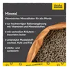 A bag of horse feed pellets with product information text. Produktbild-Vorschau