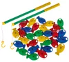 Angelspiel Set mit 30 Fischen und 2 Angeln für Kinder ab 3 Produktbild-Vorschau 1