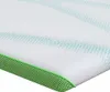 vidaXL Surmatelas blanc et vert 70 x 200 cm Tissu jacquard Voir les images du produit 1