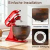 Hochwertige Holz-Rührschüssel, geeignet für KitchenAid Produktbild-Vorschau 3