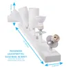 GU10 Deckenleuchte ProSpot 866-6-WH – 6-flammig, Aluminium, Produktbild-Vorschau 6