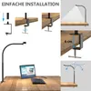 Schreibtischlampe LED 12W 40cm Klemmbar 3 Farbtemperaturen Produktbild-Vorschau 8