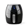 A black air fryer is shown against a white background. Náhľad obrázku produktu