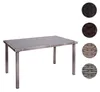 Poly-Rattan Tisch MCW-G19, Gartentisch Balkontisch, Produktbild-Vorschau 5
