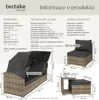 TecTake 403713, Venkovní, Hnědá Náhled obrázku produktu 7