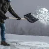 A person is shoveling snow in a snowy environment. Náhled obrázku produktu