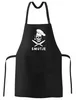 Grill-Schürze Smutje Koch Smutje Pirat Moonworks® schwarz Produktbild-Vorschau 2