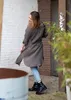 Knit Factory Kim Blusenkleid - Anthrazit - S - 100% Produktbild-Vorschau 4