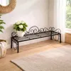DanDiBo Blumenregal Metall Schwarz 75 cm Blumenständer Mi Produktbild-Vorschau 4