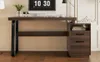 Nowoczesne biurko Sweiko 135 x 54 cm w minimalistycznym Podgląd zdjęcia produktu 17