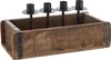 1.05 Adventsleuchter in Ziegel Form - ca. 30x15 cm - Produktbild-Vorschau 1