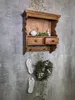 Mobile in legno marrone con cassetti, stile rustico Anteprima dell’immagine prodotto 4