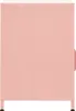 vidaXL Table de nuit rose 35x35x51 cm acier Voir les images du produit 4