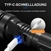 Wiederaufladbare Taschenlampe 1000 Lumen LED, LCD Display, Produktbild-Vorschau 2