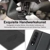 Samsung Galaxy A50 Hülle Leder Wallet Case mit Schutzfolie Produktbild-Vorschau 2