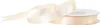 Satinband 12mm x 25m Rolle Creme Produktbild-Vorschau 8