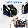 Faltbare Hundetransportbox für Reisen & Auto, Softbox für Produktbild-Vorschau 6