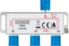 Schwaiger VTF8843 241, Kabelsplitter, 5 - 2400 MHz, Silber, Produktbild-Vorschau 2