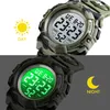 Alienwork Seven-color LED Digital Kinderuhr Jungen Mädchen Produktbild-Vorschau 5