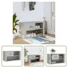 The Living Store Schuhschrank Betongrau 80x35x45 cm Produktbild-Vorschau 10