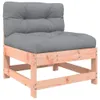 vidaXL 3-tlg. Garten-Lounge-Set mit Kissen Massivholz Produktbild-Vorschau 5