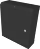 10" Rack einteilig 9U/140 DATACOM schwarze Metalltür Produktbild-Vorschau 2
