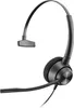 A black monaural headset with a microphone boom and earpiece is shown against a white background. Náhled obrázku produktu