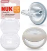 NUK MommyFeel Schnuller Silikon Blau Gr.1 – Sanft & Produktbild-Vorschau 1