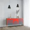 A modern sideboard with a colorful design in a well-lit room. Anteprima dell’immagine prodotto