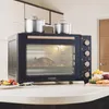 48L Mini-Ofen mit 2 Keramik-Kochfeldern – Elektrischer Produktbild-Vorschau 8