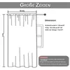 2er Set Gardine Türvorhang mit Perlen Stangendurchzug, Produktbild-Vorschau 15