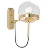 tooLight Wandlampe App910-1W Gold Ball 1-Lichtquelle E27 Produktbild-Vorschau 1
