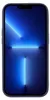 A smartphone with a blue abstract wallpaper displayed. Produktbild-Vorschau