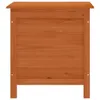 vidaXL Cassapanca da giardino marrone 50x49x56,5 cm in Anteprima dell’immagine prodotto 4