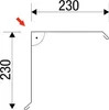 PRECIT Ortgangblech für Trapezblech Nadelgrün RAL 6020 Produktbild-Vorschau 2