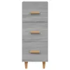 vidaXL Sideboard Grau Sonoma 34,5x34x90 cm Holzwerkstoff -  Produktbild-Vorschau 6