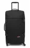 A black Eastpak Trans4 M suitcase on wheels, shown from the front against a white background. Anteprima dell’immagine prodotto