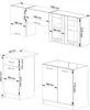 Küchenzeile OLIWIA 1.8m Modulares Weiß B180xH203xT46 cm Produktbild-Vorschau 3