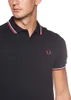 Fred Perry Twin Tipped Polo Navy Produktbild-Vorschau 7