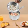 Dampfgarer 2L Kochtopf 20cm Dampfkochtopf mit Glasdeckel Produktbild-Vorschau 3